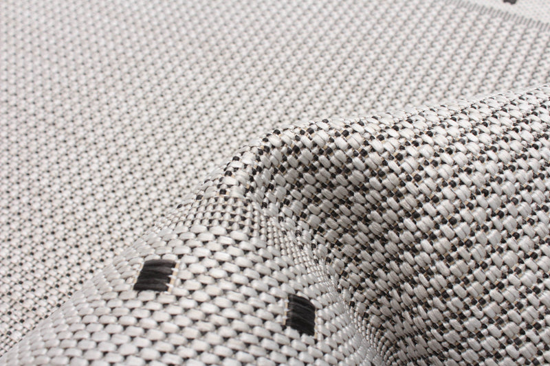 Carpette Clementine grise - 2 pi 2 po x 6 pi 7 po