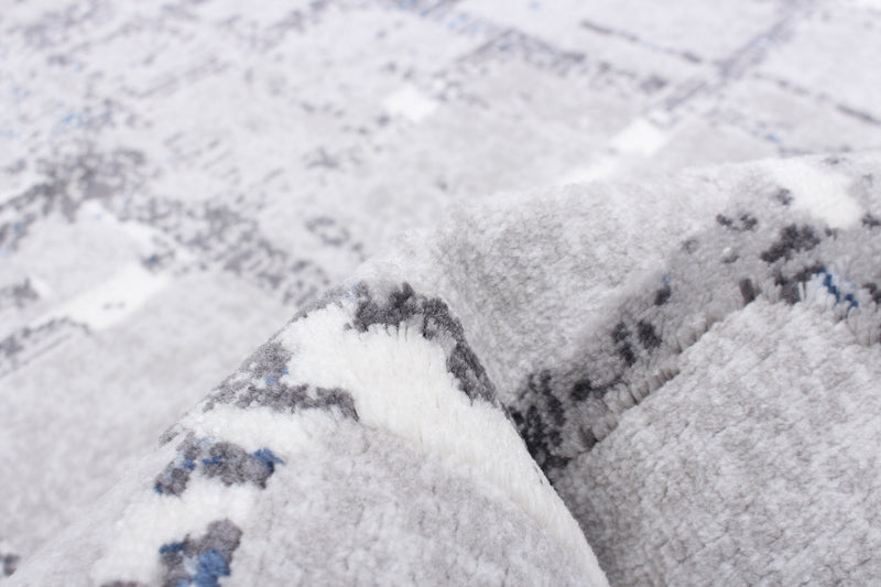 Carpette Jewel grise - 3 pi 11 po x 5 pi 7 po