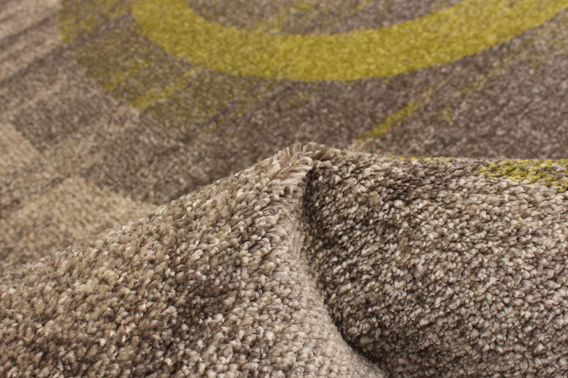 Carpette Korra ivoirevert 7 pi 10 po x 10 pi 2 po