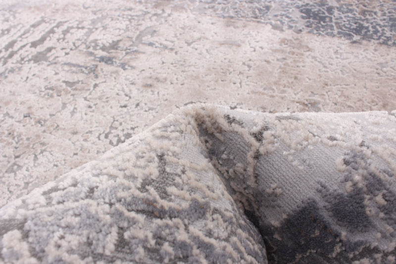 Carpette Talitha grise 5 pi 3 po x 7 pi 3 po