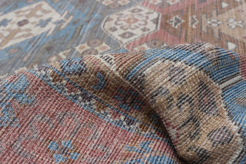 Carpette Samia bleu clair 7 pi 10 po x 10 pi 0 po