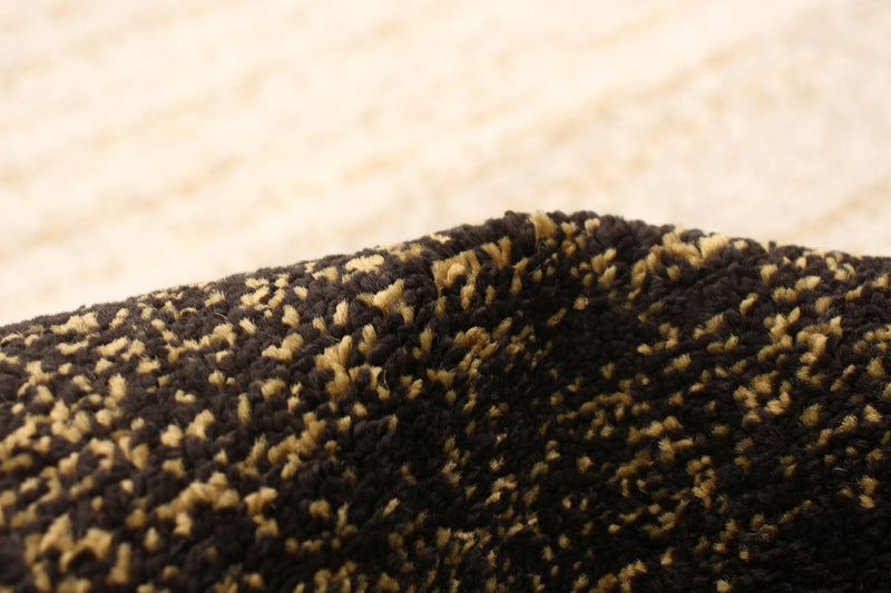 Carpette Aya ivoire-brune - 3 pi 11 pox 5 pi 7 po
