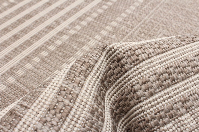 Carpette Wileen taupe - 2 pi 2 po x 6 pi 7 po