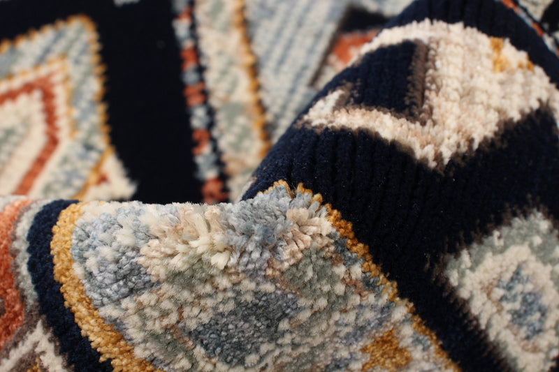 Carpette Quincy bleu marine - 7 pi 10 po x 10 pi 2 po 