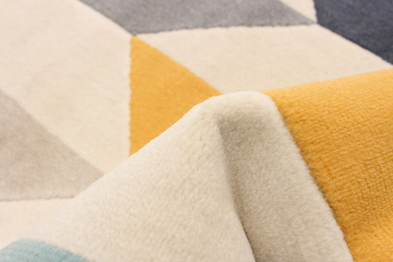 Carpette Zima multiColoure 2 pi 8 po x 4 pi 11 po