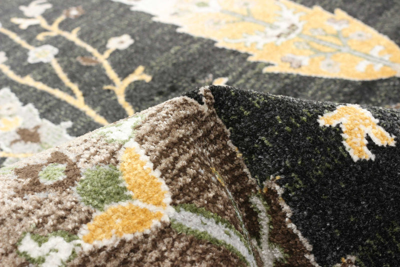 Carpette Pine noire lavable à la machine - 5 pi 0 po x 7 pi 0 po