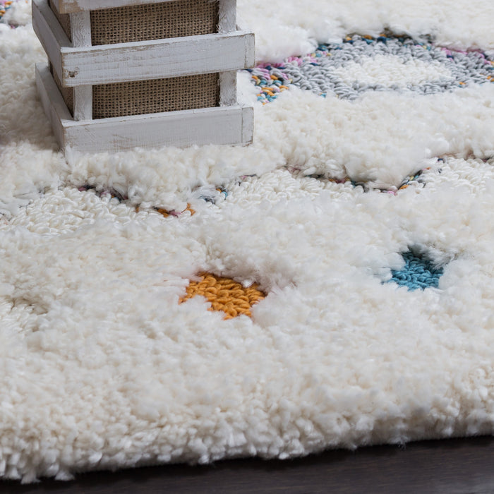 Carpette Lola à motifs de diamants 7 x 10