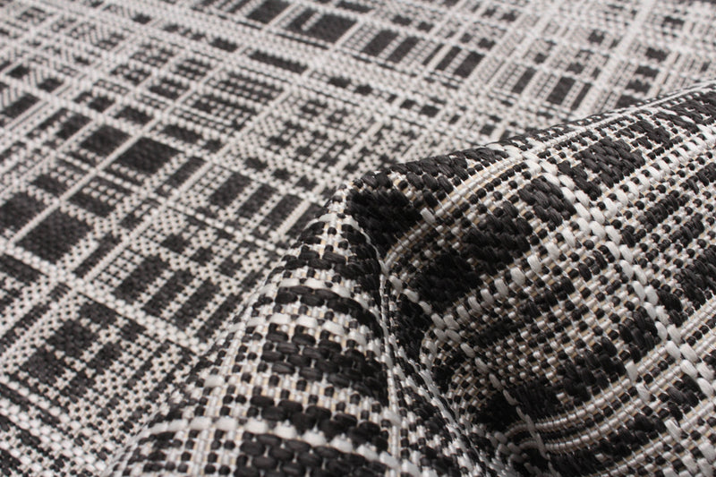 Carpette Panthea noire - 2 pi 2 po x 3 pi 11 po