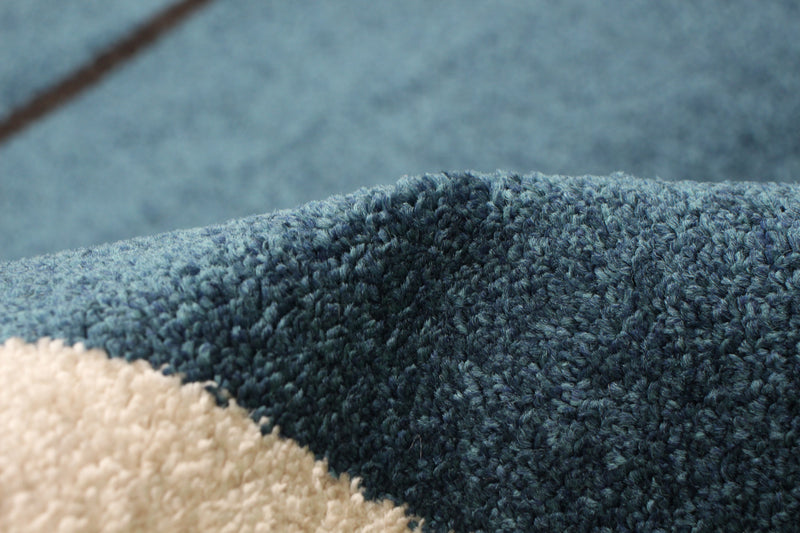 Carpette Carson bleu - 3 pi 11 pox 5 pi 7 po