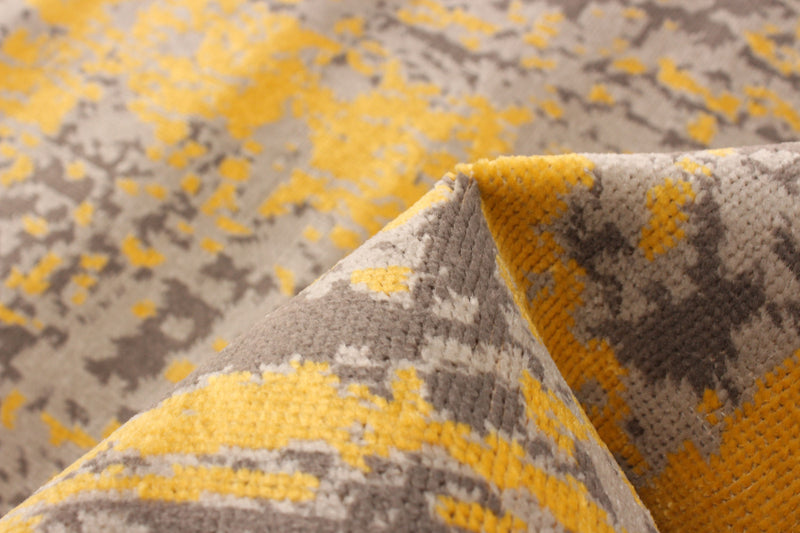 Carpette Mariam jaune 6 pi 7 po x 9 pi 6 po