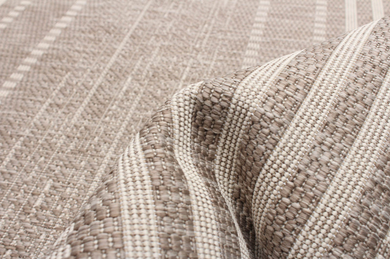 Carpette Wileen taupe - 4 pi 4 po x 6 pi 5 po