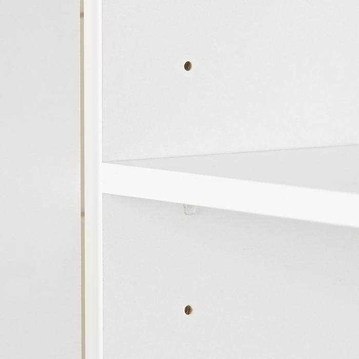 Farnel Armoire de rangement avec 2 portes - Blanc solide