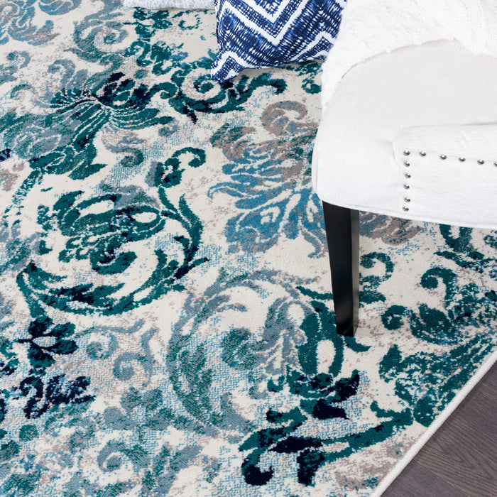 Carpette Sav Vintage Flora 3 x 5