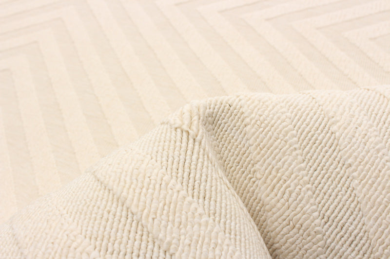 Carpette Dodie ivoire 4 pi 7 po x 6 pi 7 po
