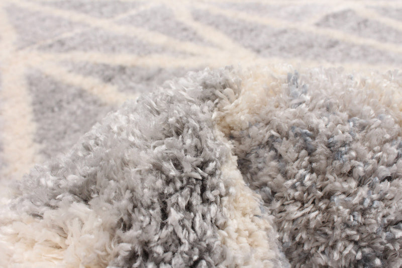 Carpette Bellanca grise 5 pi 3 po x 7 pi 3 po