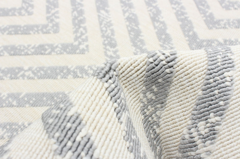 Carpette Dodie gris clair 5 pi 3 po x 7 pi 7 po