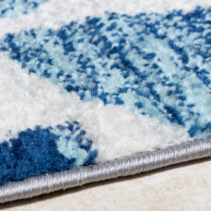 Carpette Roma Sun bleue 5 x 8