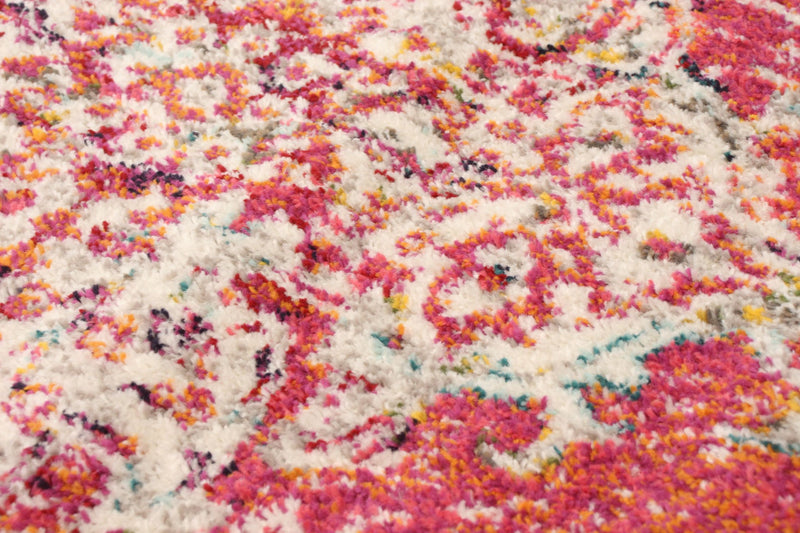 Carpette Raina Vintage rose-rouge - 2 pi 7 pox 10 pi 0 po