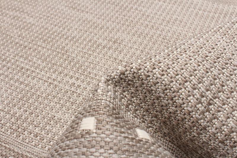 Carpette Clementine brun clair - 2 pi 2 po x 6 pi 7 po