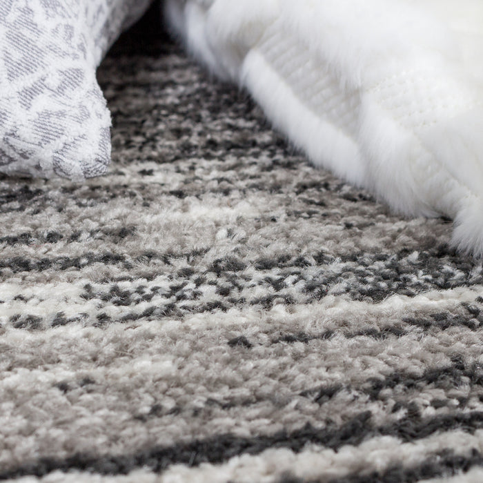 Carpette Lav Waves grise 3 x 5