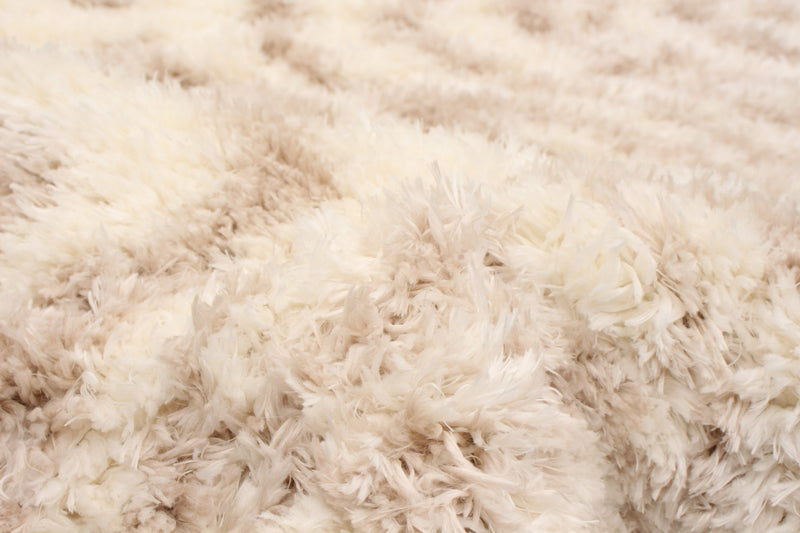 Carpette Agalia Abstract ivoire-beige - 6 pi 7 pox 9 pi 6 po