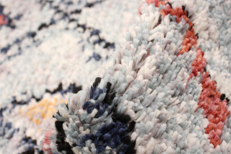 Carpette Makondo Classic bleu - 6 pi 7 pox 9 pi 6 po