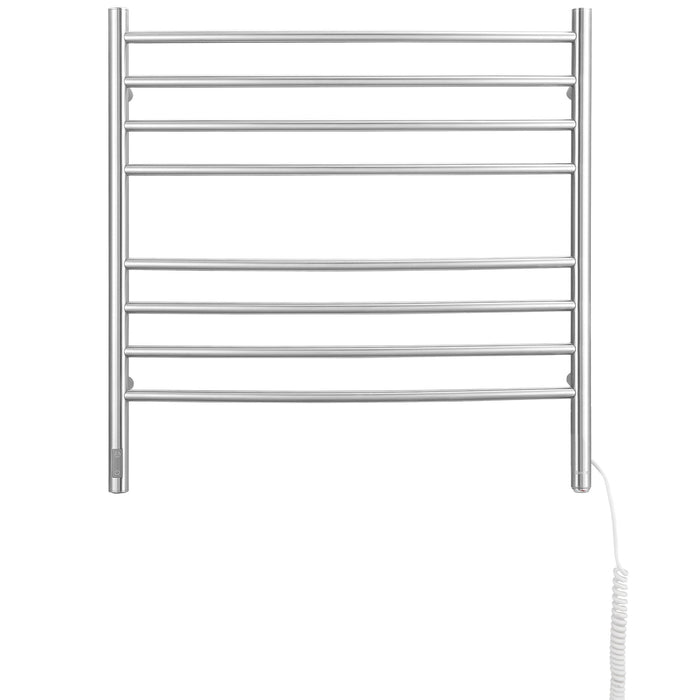 Porte-serviettes chauffant Arezzo d’Ancona 8 barres, câblé ou branché - AN-5487