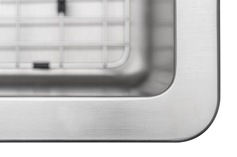 Évier de cuisine sous plan ou en surface Ancona de série Valencia de 33 po - AN-3334