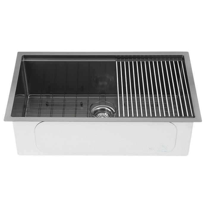 Évier de cuisine sous plan Ancona de 32 po - AN-3356