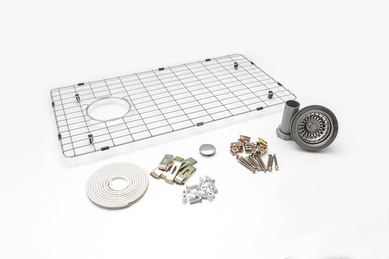 Évier de cuisine sous plan ou en surface Ancona de série Valencia de 33 po - AN-3334