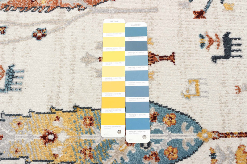 Carpette Pine ivoire lavable à la machine - 2 pi 6 po x 8 pi 0 po