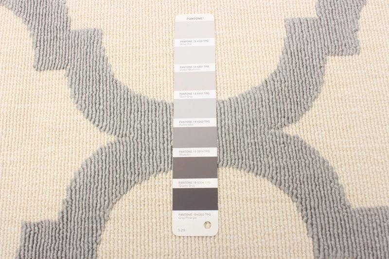  Carpette Sophie gris clair - 6 pi 7 po x 9 pi 6 po