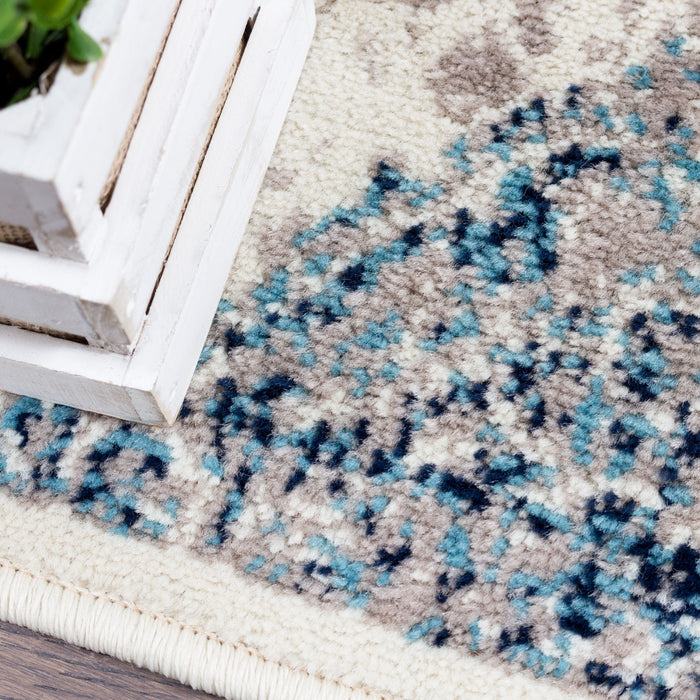 Carpette Sav argentée 4 x 6