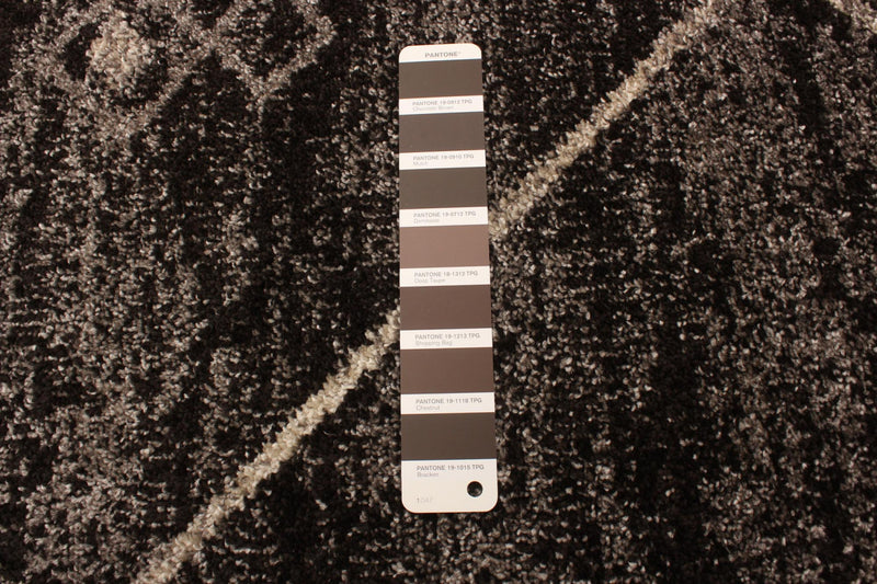 Tapis Grande Marron / Ivoire 3pi 11 po X 5pi 7po