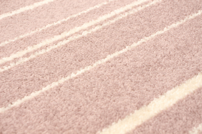 Carpette Faith rose-crème - 5 pi 3 pox 7 pi 3 po
