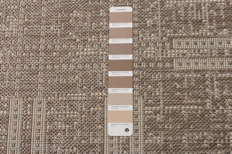 Carpette Joni taupe - 4 pi 4 po x 6 pi 5 po