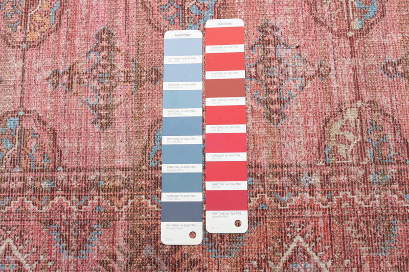 Carpette Rosamond rouge 7 pi 10 po x 10 pi 0 po
