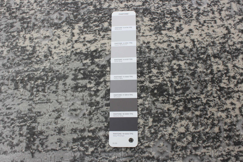 Carpette Dayna grise 6 pi 7 po x 9 pi 6 po