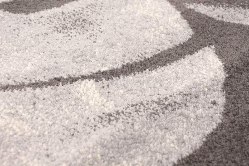 Carpette Palta anthracite-rose - 7 pi 10 pox 10 pi 2 po