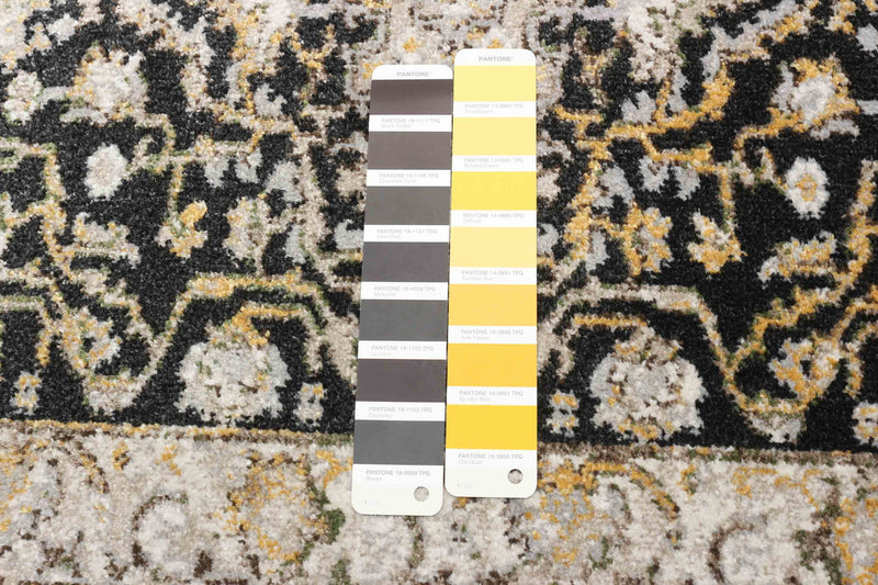 Carpette Legacy noire lavable à la machine - 2 pi 6 po x 8 pi 0 po