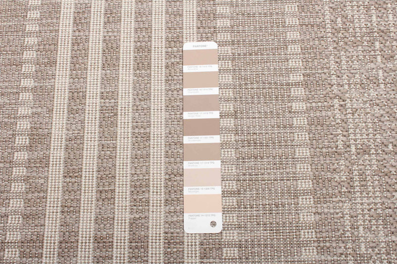 Carpette Wileen taupe - 4 pi 4 po x 6 pi 5 po