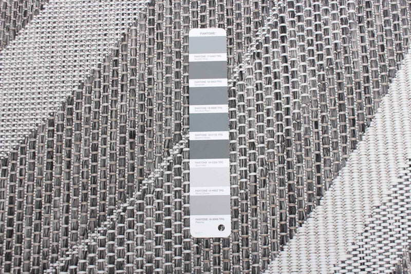 Carpette Neisha Modern grise 5 pi 3 po x 7 pi 3 po