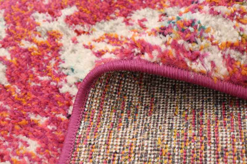 Carpette Raina Vintage rose-rouge - 2 pi 7 pox 10 pi 0 po