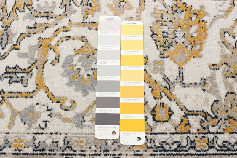 Carpette Legacy ivoire lavable à la machine - 5 pi 0 po x 7 pi 0 po