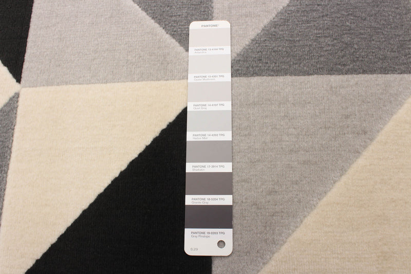 Carpette Nuria noire 3 pi 11 po x 5 pi 7 po