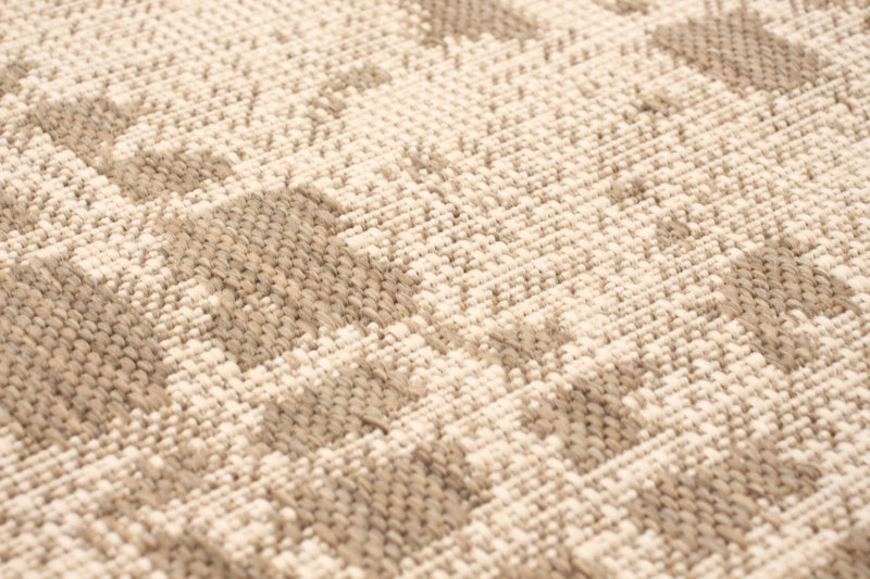 Carpette Sadie Safari Taupe-Champagne - 5 pi 3 pox 7 pi 7 po