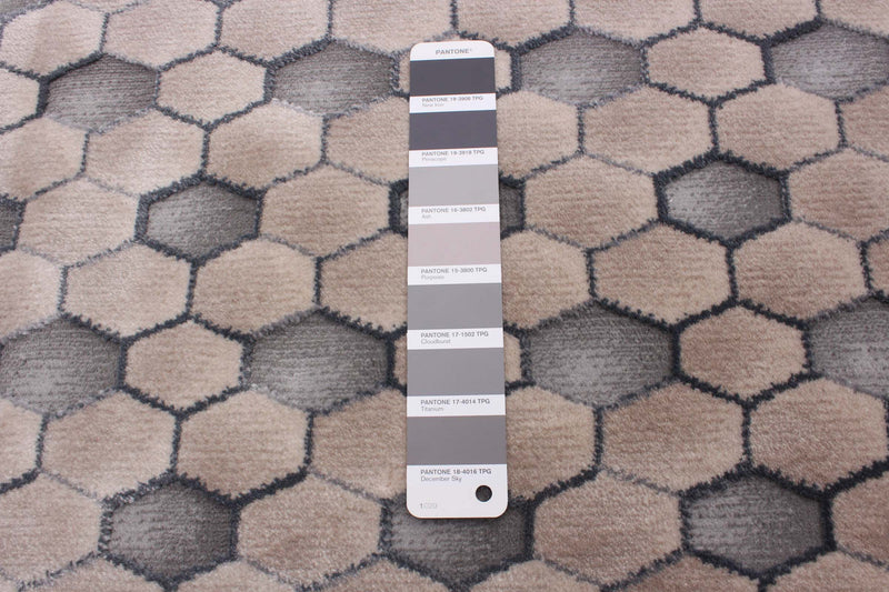 Carpette Ranger taupe/grise 5 pi 3 po x 7 pi 3 po