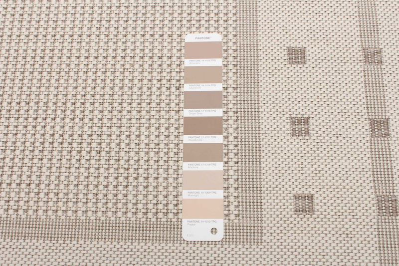 Carpette Clementine ivoire - 4 pi 4 po x 6 pi 5 po