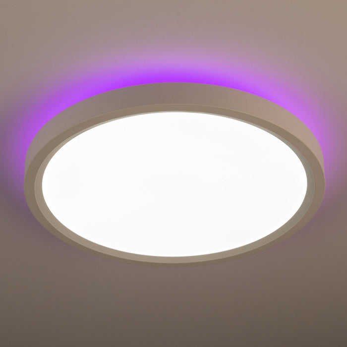 Plafonnier affleuré intelligent EZ-Link à DEL de 24 W