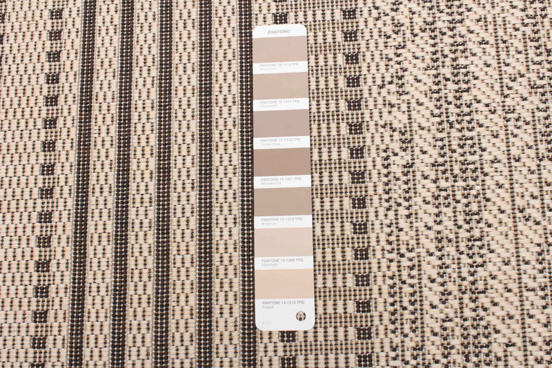 Carpette Wileen brun clair - 2 pi 2 po x 3 pi 11 po